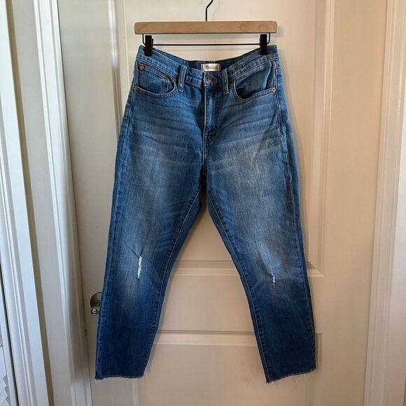 Madewell High Rise Slim Boyjean - Picture 4 of 12